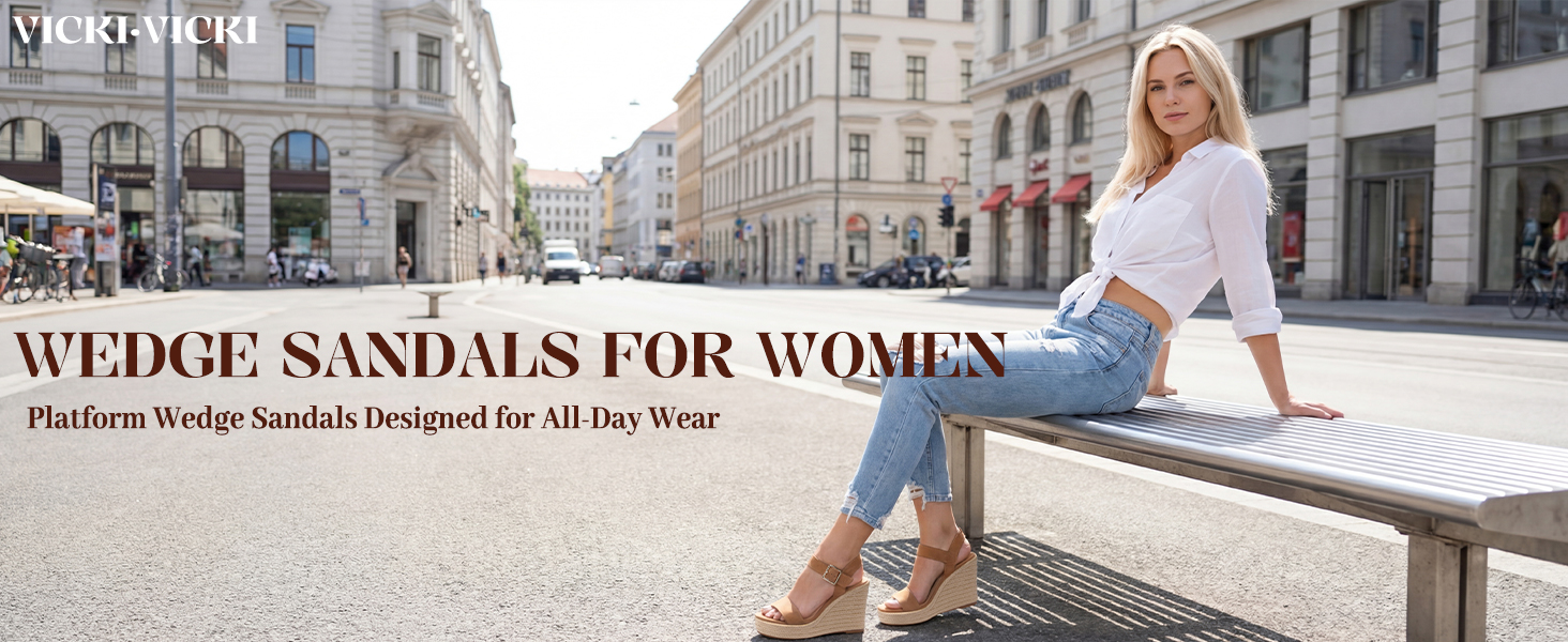 Wedge Sandals Banner